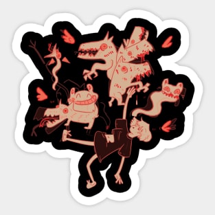 Demons Sticker